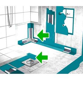 Гидроизоляция под подложку - модель 4