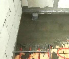 Гидроизоляция под санузел - вариант 1