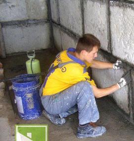 Гидроизоляция подвала гаража изнутри - вариант 3