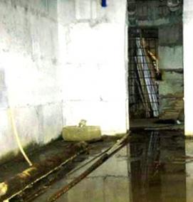 Гидроизоляция подвала изнутри - модель 1