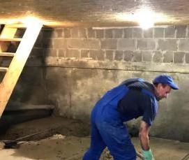 Гидроизоляция пола из сип - тип 4