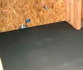 Гидроизоляция пола первый этаж - тип 4