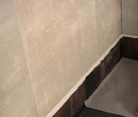 Гидроизоляция пола первый этаж - тип 2