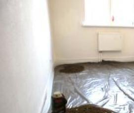 Гидроизоляция пола под стяжку в доме - модель 1