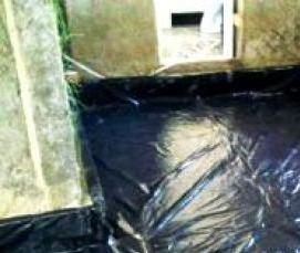 Гидроизоляция пола под стяжку в доме - модель 3