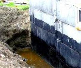 Гидроизоляция пола подвала от грунтовых вод - тип 3