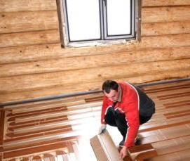 Гидроизоляция пола в бане в помывочной - вариант 2