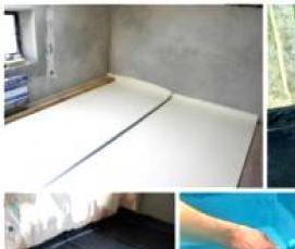 Гидроизоляция пола в душевой - модель 3