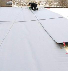 Гидроизоляция полимерной мембраной - тип 4