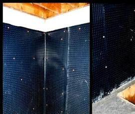 Гидроизоляция потолка гаража изнутри - вариант 2