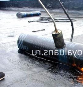 Гидроизоляция рубероидом - модель 4