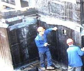 Гидроизоляция серая - модель 4