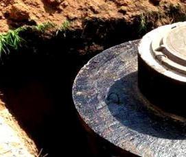 Гидроизоляция швов бетонного колодца - модель 3