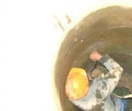 Гидроизоляция швов колодца - тип 3