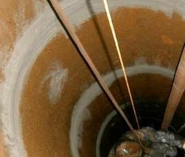 Гидроизоляция швов колодца - тип 2