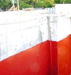 Гидроизоляция стен подвала - модель 4