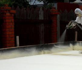 Гидроизоляция стыков пола и стен - вариант 1