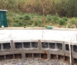 Гидроизоляция стыков труб - модель 2