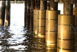 Гидроизоляция свай - вариант 3