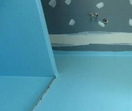 Гидроизоляция ванной туалета - модель 4