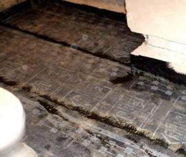 Гидроизоляция заливка пола - тип 2