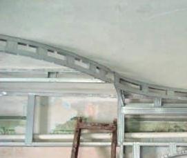 Гипсокартон арочный - тип 1