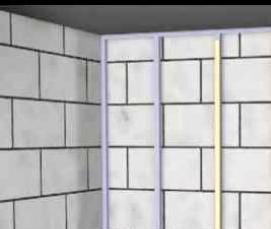 Гипсокартон с виниловым покрытием - модель 3