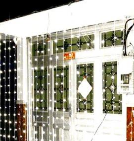 Гирлянда на окно 1 на 1 - тип 1