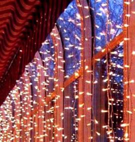 Гирлянда на окно 1 на 1 - тип 2