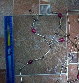 Гирлянда на стекло - вариант 1