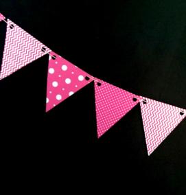 Гирлянда треугольники - тип 3