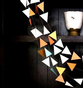 Гирлянда треугольники - тип 2