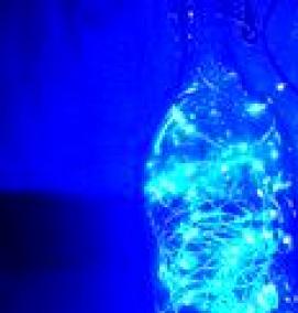 Гирлянда в бутылке - модель 1