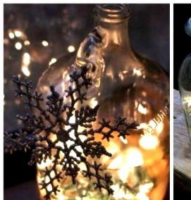 Гирлянда в бутылке - модель 3