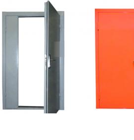 Глухие противопожарные двери - модель 2