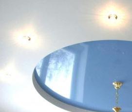 Глянец шоколад натяжные потолки - вариант 1