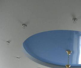 Глянец шоколад натяжные потолки - вариант 3