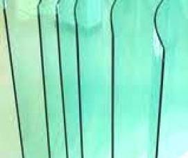 Гнутое стекло на заказ для мебели - тип 1