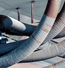 Гофра для уличной прокладки кабеля - модель 3