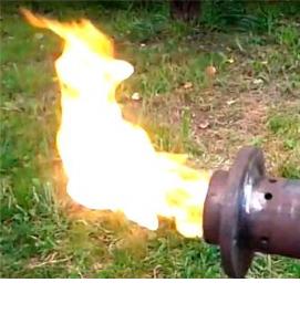 Горелка на природном газе - модель 3