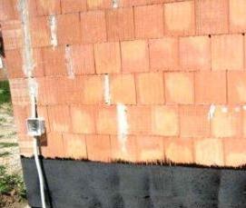 Горизонтальная гидроизоляция стен - вариант 4