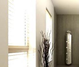 Горизонтальная рулонная штора - вариант 2