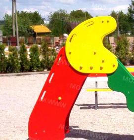 Горка пластиковая для детской площадки 3 м - вариант 2