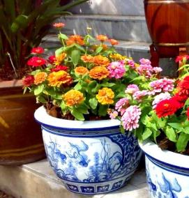 Горшки вазоны уличные - модель 3