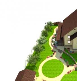 Готовая планировка участка - модель 4