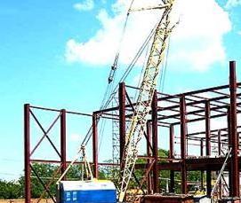 Готовые склады из металлоконструкций - модель 1