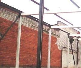 Готовые склады из металлоконструкций - модель 4