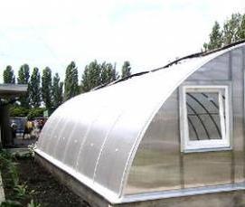 Готовые зимние теплицы из поликарбоната - тип 4