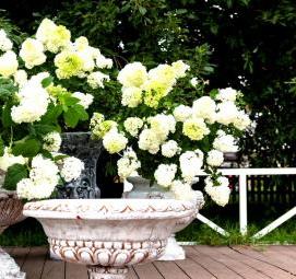 Гранитный вазон для цветов - модель 2