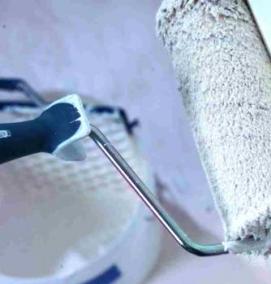 Грунтовка после шпаклевки стен - тип 2